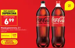 Biedronka Napój gazowany Coca-Cola, Coca-Cola Zero Cukru oferta
