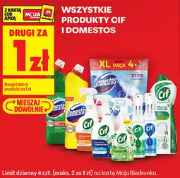 Biedronka Wszystkie Produkty CIF i Domestos oferta