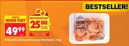 Biedronka Krewetki białe gotowane Marinero oferta