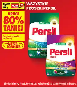 Biedronka Wszystkie Proszki Persil oferta