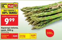 Biedronka Szparagi zielone, opak oferta