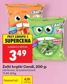 Biedronka Żelki krążki Candi oferta