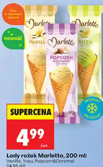 Biedronka Lody rożek Marletto, 200 ml oferta