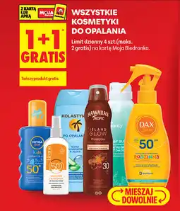 Biedronka WSZYSTKIE KOSMETYKI DO OPALANIA oferta