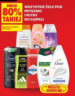 Biedronka WSZYSTKIE ŻELE POD PRYSZNIC I PŁYNY DO KĄPIELI oferta