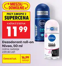 Biedronka Dezodorant roll-on Nivea oferta