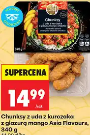 Biedronka Chunksy z uda z kurczaka z glazurą mango Asia Flavours oferta