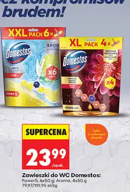 Biedronka Zawieszki do WC Domestos oferta