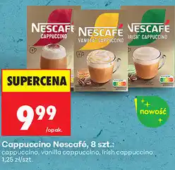 Biedronka Cappuccino Nescafé, 8 szt oferta