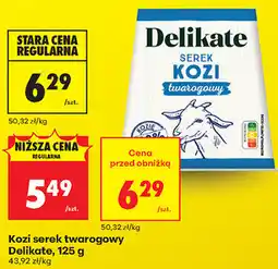 Biedronka Kozi serek twarogowy Delikate oferta