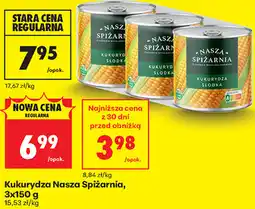Biedronka Kukurydza Nasza Spiżarnia oferta