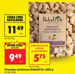 Biedronka Orzechy nerkowca BakaD'Or oferta