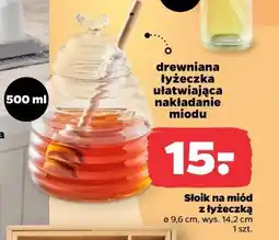 Netto Słoik na miód z łyżeczką oferta