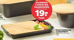 Netto Deska bambusowa z pojemnikiem wym. 37,5x25x4 cm oferta