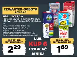 Netto Mleko UHT 3,2% oferta