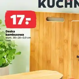 Netto Deska bambusowa wym. 38x28x0,9 cm oferta