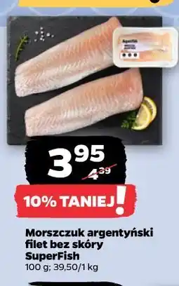 Netto Morszczuk argentyński filet bez skóry SuperFish oferta