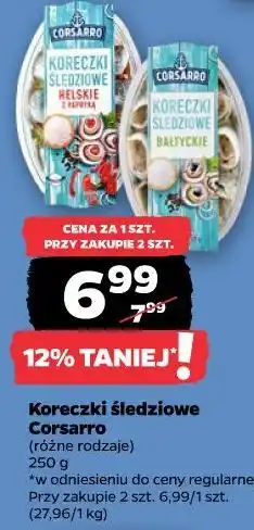Netto Koreczki śledziowe Corsarro oferta