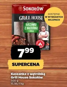 Netto Kaszanka z wątróbką Grill House Sokołów oferta