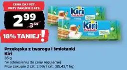 Netto Przekąska z twarogu i śmietanki Kiri oferta