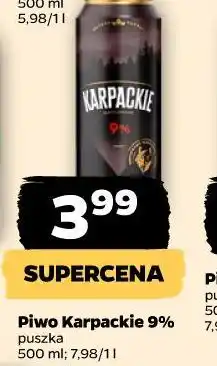 Netto Piwo Karpackie 9% oferta