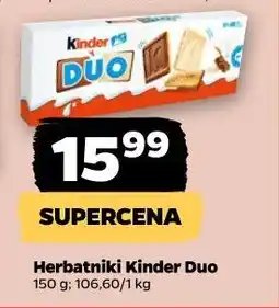Netto Herbatniki Kinder Duo oferta
