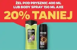 Netto ŻEL POD PRYSZNIC 400 ML LUB BODY SPRAY 150 ML AXE oferta