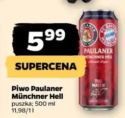 Netto Piwo Paulaner Münchner Hell oferta