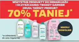 Netto WSZYSTKIE PRODUKTY DO DEMAKIJAŻU I OCZYSZCZANIA TWARZY GARNIER oferta