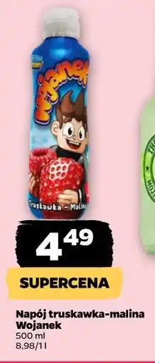 Netto Napój truskawka-malina Wojanek oferta