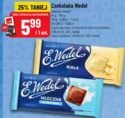 Polomarket Czekolada Wedel wybrane rodzaje oferta