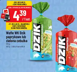Polomarket Wafle WK Dzik paprykowe lub zielona cebulka oferta
