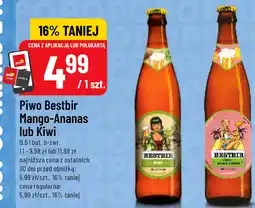 Polomarket Piwo Bestbir Mango-Ananas lub Kiwi oferta