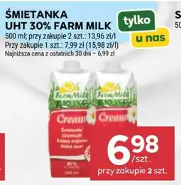 Stokrotka Market ŚMIETANKA UHT 30% FARM MILK oferta