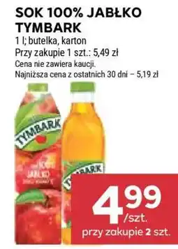 Stokrotka Market Sok 100% jabłko Tymbark oferta