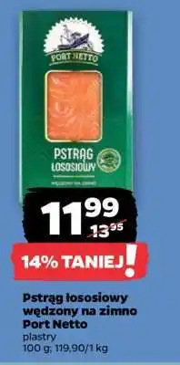 Netto Pstrąg łososiowy wędzony na zimno Port Netto oferta