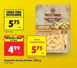 Biedronka Kopytka Nasze Smaki, 500 g oferta