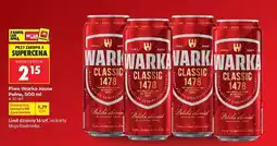 Biedronka Piwo Warka Jasne Pełne , 500 ml oferta