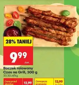 Biedronka Boczek rolowany Czas na Grill, 300 g oferta
