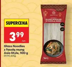 Biedronka Glass Noodles z fasolą mung Asia Style, 100 g oferta