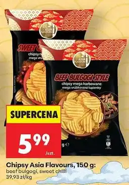 Biedronka Chipsy Asia Flavours, 150 g oferta