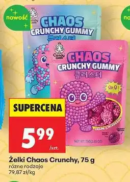 Biedronka Żelki Chaos Crunchy, 75 g oferta