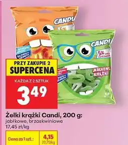 Biedronka Żelki krążki Candi, 200 g oferta
