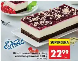 Biedronka Ciasto porzeczkowe z białą czekoladą E.Wedel, 500 g oferta