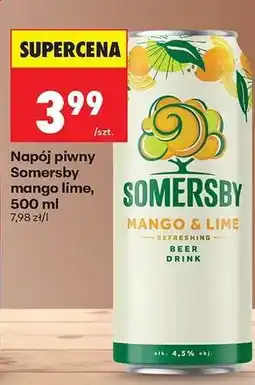 Biedronka Napój piwny Somersby mango lime, 500 ml oferta