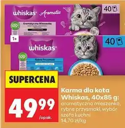 Biedronka Whiskas, 40x85 g oferta
