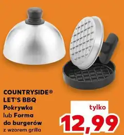 Kaufland LET'S BBQ Pokrywka lub Forma do burgerów z wzorem grilla oferta