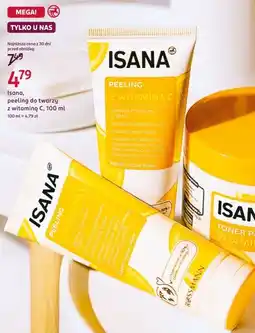 Rossmann Isana, peeling do twarzy z witaminą C oferta