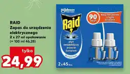 Kaufland RAID Zapas do urządzenia elektrycznego 2 x 27 ml opakowanie oferta