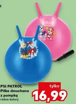 Kaufland PSI PATROL Piłka dmuchana z pompką różne kolory oferta
